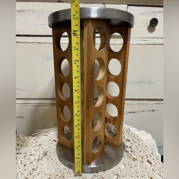 Rustic Rotating Spice Rack ( no jars) - Picture 3 of 3